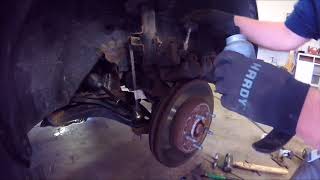 Ford Escape Brake Pad Replacement [upl. by Nam]