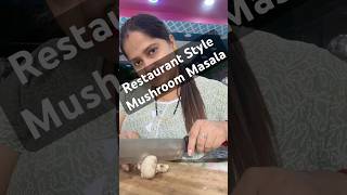 Mushroom Recipes l Restaurant Style Mushroom Masala viralshort cooking odiastylemixvedcurry [upl. by Yob192]