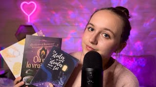 ASMR  Mes livres du moment chuchotements 💘 [upl. by Gusti]