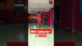 Day1 of MMA Training shorts shortsfeed mma sanda mmatraining viral workout kickboxing day1 [upl. by Cheria]