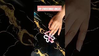 Easy DIY Christmas Angel Christmas ornaments christmas diy christmasdecorations [upl. by Fulks]