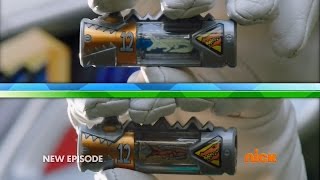 Dino Charge  True Black  Dino Armor X Attempt 2 Episode 14  Power Rangers Official [upl. by Nylhsa]