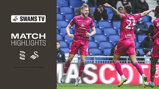 Birmingham City v Swansea City  Highlights [upl. by Anwahsar]