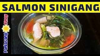 How to Cook Salmon Sinigang  Panlasang Pinoy [upl. by Neale60]