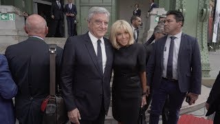 Brigitte Macron and more at Karl for Ever Tribute to Karl Lagerfeld in Paris [upl. by Ertemed]