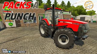 SOME GOOD OLD POWER Case MX Series Farming Simulator 22 Mod Review [upl. by Rox]