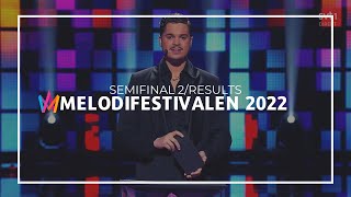 🇸🇪 Melodifestivalen 2022  SemiFinal 2  Results Voting [upl. by Anrapa]