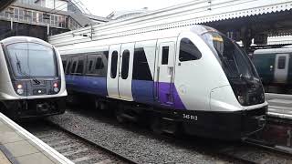 London Crossrail trains All accelerationNo toilets railways crossrail [upl. by Norek]