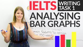 IELTS Writing Task 1 How to describe BAR GRAPHS [upl. by Eldora]