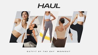 ROMWE Sportswear Haul amp Try On Creating Trendy Fitness Looks [upl. by Alliuqat]