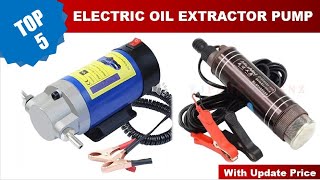 Best Electric Oil Extractor Pump 2023 [upl. by Aliahkim]