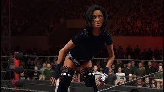 WWE 2K24 Paloma Ivelisse vs Ninja Nero [upl. by Boland]