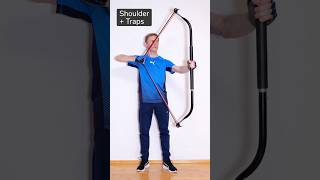 TOP 5 Fitness Bow Exercises  Resistance Band Bar X3 Alternative [upl. by Oirasan]