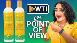 Cantu Avocado Curl Activator Cream  Our Point Of View [upl. by Aierbma]