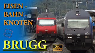 EISENBAHNKNOTEN BRUGG [upl. by Goodrow715]