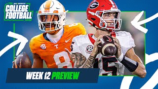 247Sports College Football Show Week 12 Preview  Tennessee vs Georgia  Signing Day Flip Watch [upl. by Nuhsar4]