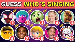 🎵 Guess The Meme And Whos Singing 🎤👨🏻 🎤  Lay Lay Pomni Princess Peach Ishowspeed [upl. by Aelsel]