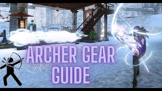 How to gear an archer  Archeage Unchained  Stena [upl. by Hollander]