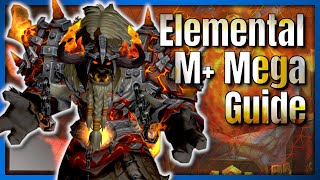 100 Elemental Shaman Guide  Advanced Talents Rotation Examples Analysis and More [upl. by Lleznod]