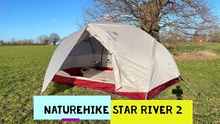 Naturehike Star River 2 UPGRADED 2 Person Backpacking Tent [upl. by Theola]