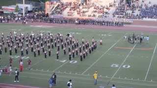 TriCities Marching Band Jamboree 2014 VS Redan  Full HD Version [upl. by Lynnet881]