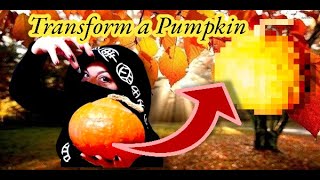 CARVING A PUMPKIN FOR HALLOWEEN  TUTORIAL [upl. by Kearney959]