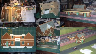 OO Gauge 37 Superquick Country Station with Metcalfe Platform [upl. by Orola]