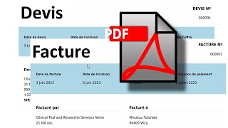 Comment faire un devis et facturation par linternet [upl. by Gimpel]