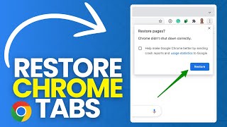 How to Restore Google Chrome Tabs After Restart [upl. by Bing169]