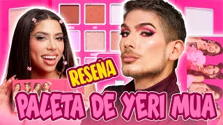 RESEÑA BRUTALMENTE HONESTA PALETA YERI MUA X BEAUTY CREATIONS CON TUTORIAL [upl. by Mcmath262]