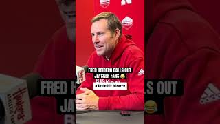 Fred Hoiberg calls out the Creighton basketballNebraska football fans 😂 huskers ncaabasketball [upl. by Tallie]