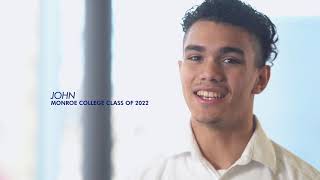 Monroe College Student Success Story  John 2 [upl. by Sill]