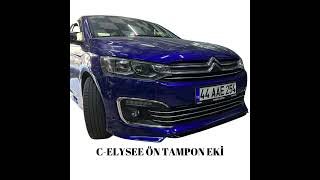 citroen celysee Makyajlı Kasa Ön Tampon Eki citroenberlingo citroenc5 citroënc4 citroënsport [upl. by Odraner]