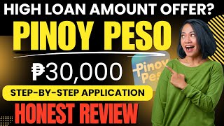 PINOY PESO LOAN APP REVIEW 2024  LOAN UP TO ₱30000 AT LONG TERM REPAYMENT DAW ALAMIN NATIN [upl. by Aysa]