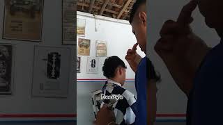 Como fazer um freestyle no cabelo barbershop barberagem cortebob [upl. by Fokos751]