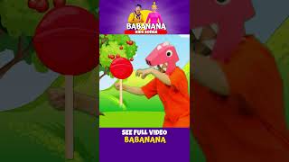 Lollipop Finger Family Song  Babanana Shorts shorts [upl. by Rodenhouse645]