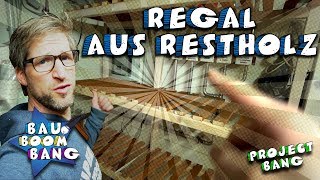 Aus Restholz ein Regal bauen Das kann jeder selber bauen [upl. by Doerrer]