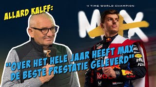 Allard Kalff quotMax Verstappen heeft over het hele seizoen de beste prestatie geleverdquot [upl. by Aniar]