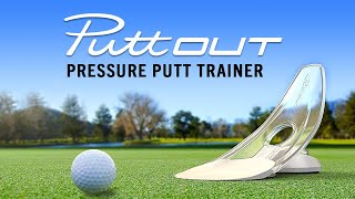 PuttOUT Pressure Putt Trainer FEATURES [upl. by Aniram]