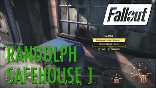 Fallout 4  Randolph Safehouse 1 [upl. by Akiehsat]