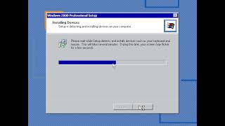 Windows 2000 Installation Problem [upl. by Lemhaj32]