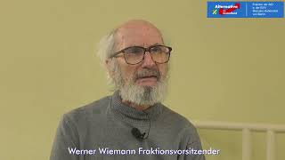 Werner Wiemann zu den Versuchen der Altparteien der AfD zustehende Ämter zu verhindern [upl. by Gnagflow]