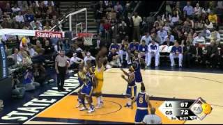 LA Lakers  warriors March 24th 2008 [upl. by Arlyne]