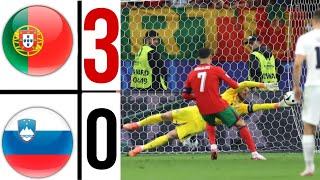 Slovenia vs Portugal penalty shootout EURO 2024 [upl. by Dominick]