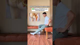 SCIATICA PAIN RELIEF STRETCH 🤩🤩🤩 [upl. by Chrisman]