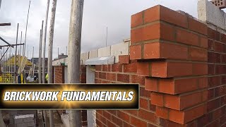 BRICKWORK FUNDAMENTALS 2020  Corbel Build on Site  Short Edit 1080P [upl. by Tudor]