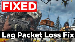 How To Fix Modern Warfare Warzone Network Lag Stuttering amp Packet Loss Windows 11 [upl. by Livi]