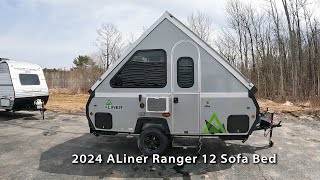 The New 2024 ALiner Ranger 12 Sofa Bed [upl. by Siwel]