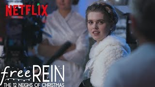 Behind The Scenes on Free Rein with Carla  The 12 Neighs of Christmas [upl. by Seavey]