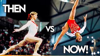 Gymnastics THEN vs NOW [upl. by Yeuh451]